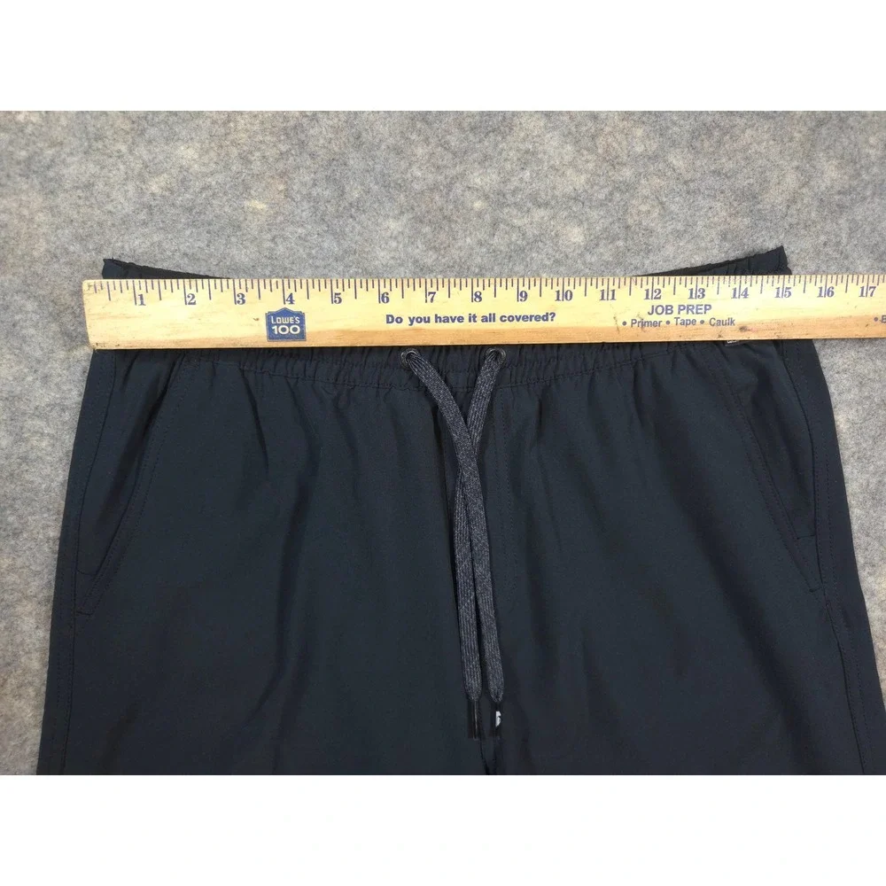 Quiksilver Amphibian Shorts Mens Medium Black Hybrid Boardshorts Swim Trunks